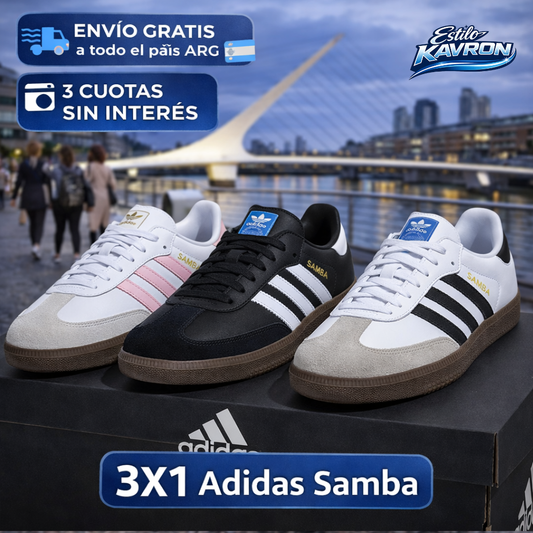 PROMO IMPERDIBLE 3X1 EN SAMBA